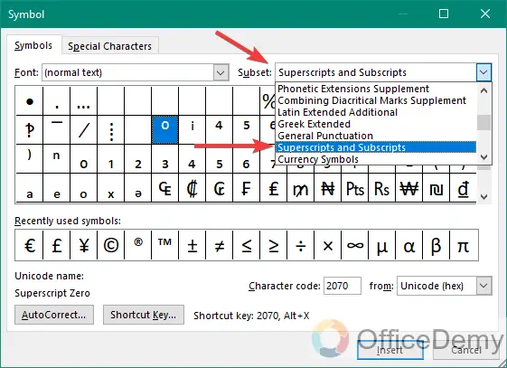 How to Do Subscript in Microsoft Word 9