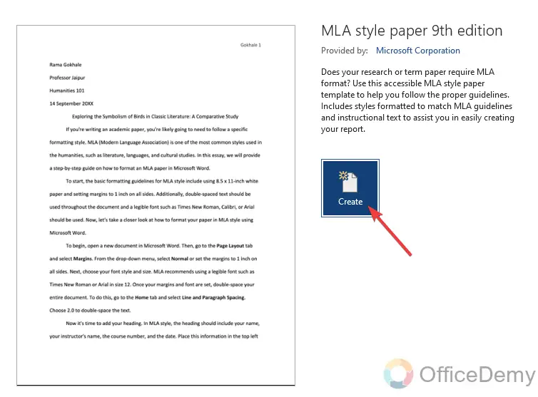 How to Do mla Format on Microsoft Word 23