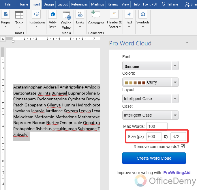 How to Make a Word Cloud in Microsoft Word 18