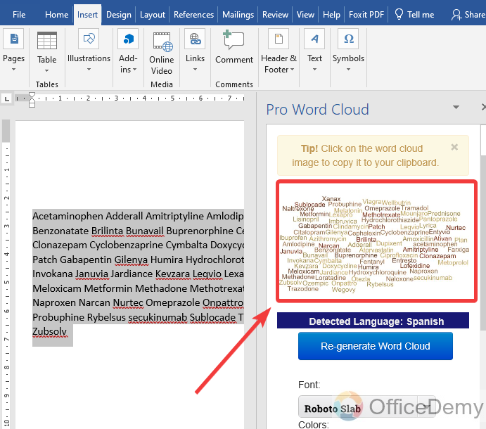 How to Make a Word Cloud in Microsoft Word 21