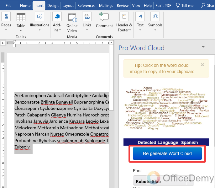 How to Make a Word Cloud in Microsoft Word 22