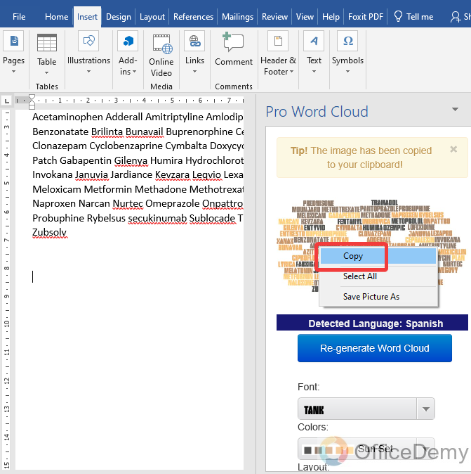 How to Make a Word Cloud in Microsoft Word 24