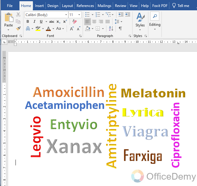 How to Make a Word Cloud in Microsoft Word 5