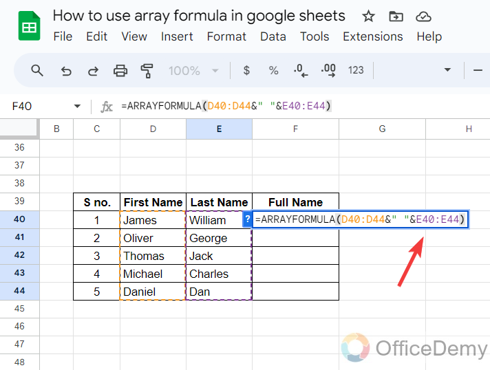 How to Use Array Formula Google Sheets 23
