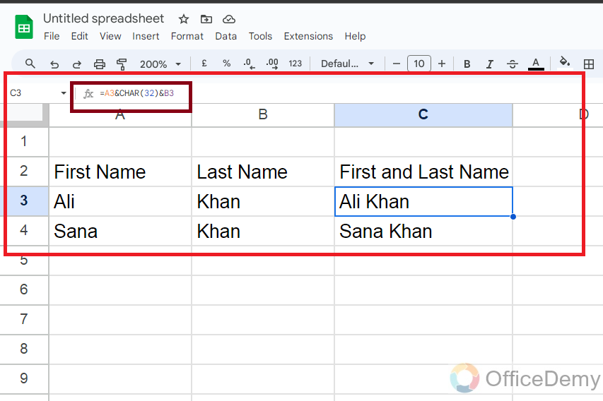How to Use CHAR Function in Google Sheets 10