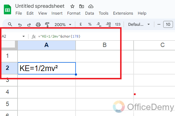 How to Use CHAR Function in Google Sheets 8