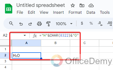 How to Use CHAR Function in Google Sheets 9