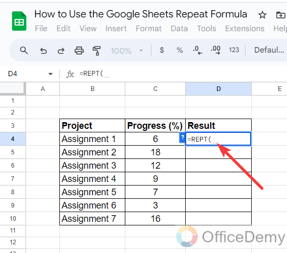 How to Use the Google Sheets Repeat Formula 17