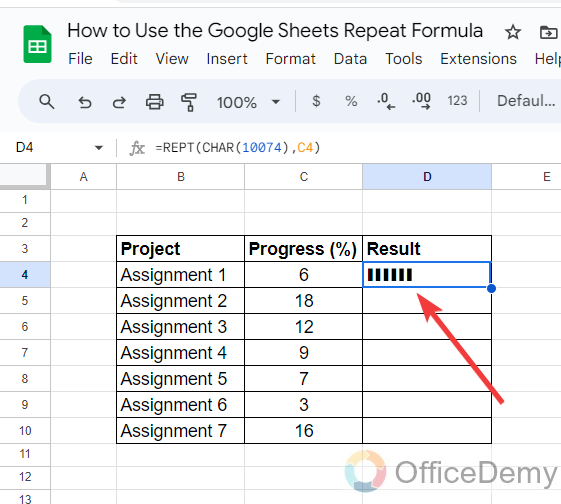 How to Use the Google Sheets Repeat Formula 20
