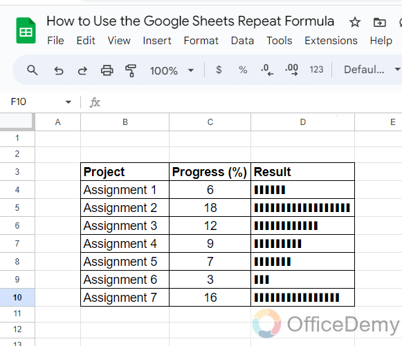 How to Use the Google Sheets Repeat Formula 21