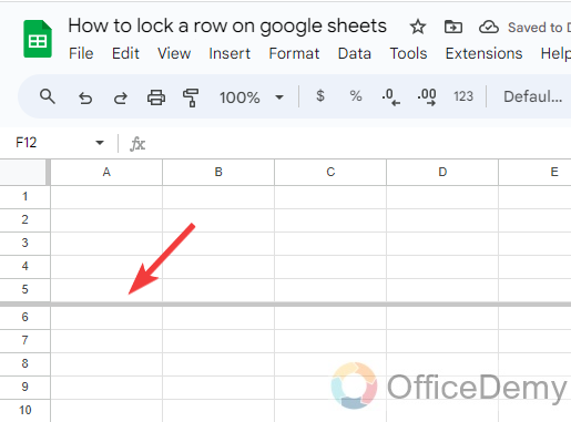 How to lock a row on google sheets 19
