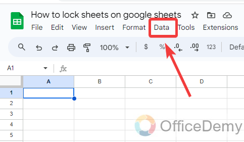 How to lock sheets on google sheets 11