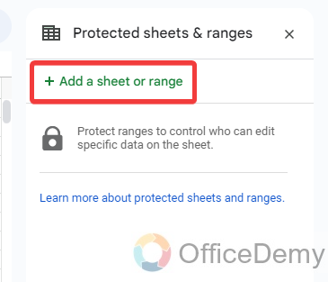 How to lock sheets on google sheets 3