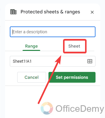 How to lock sheets on google sheets 4