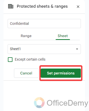 How to lock sheets on google sheets 7