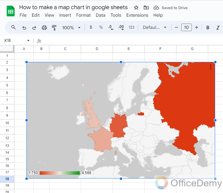 How to make a map chart in google sheets 19