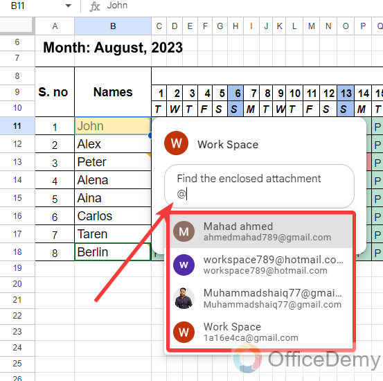 How to navigate comments in Google sheets 14