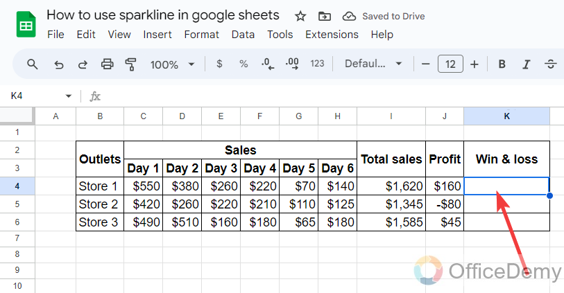 How to use sparkline in google sheets 21
