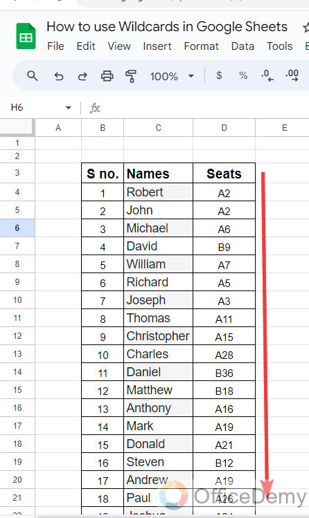 How to use wildcards in Google Sheets 16
