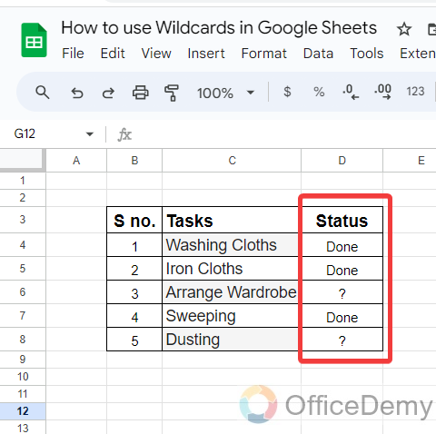 How to use wildcards in Google Sheets 21