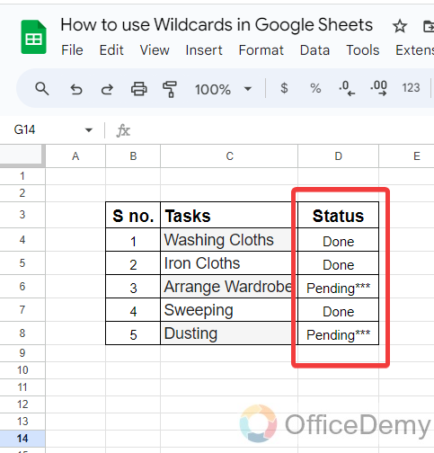 How to use wildcards in Google Sheets 25