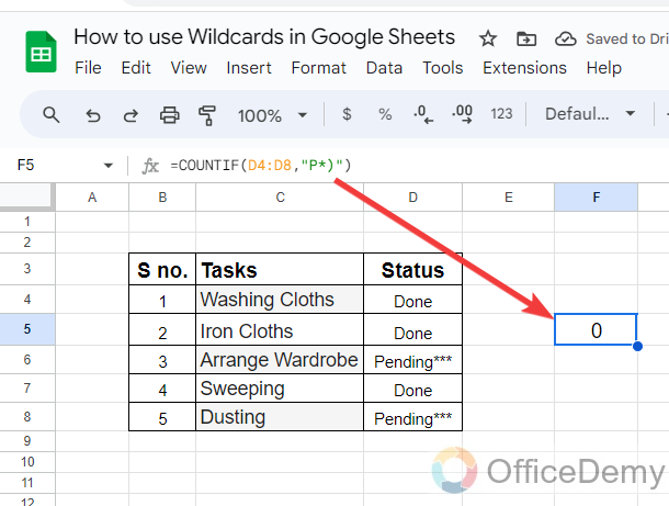 How to use wildcards in Google Sheets 28