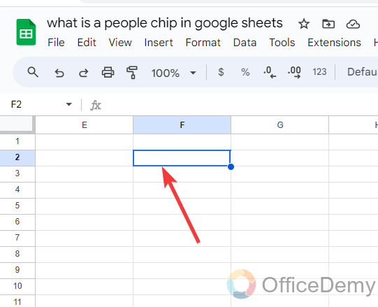 What is a People Chip in Google Sheets 1