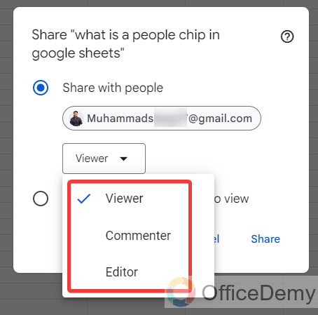 What is a People Chip in Google Sheets 22