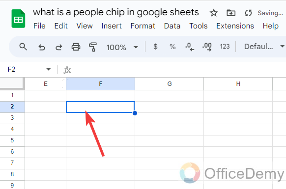 What is a People Chip in Google Sheets 5