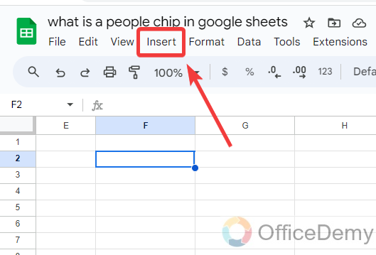 What is a People Chip in Google Sheets 6