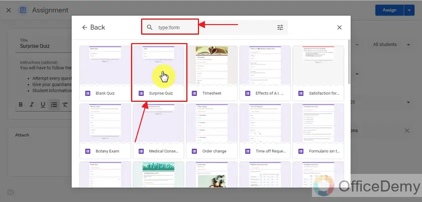 how to assign a google form quiz in google classroom 13