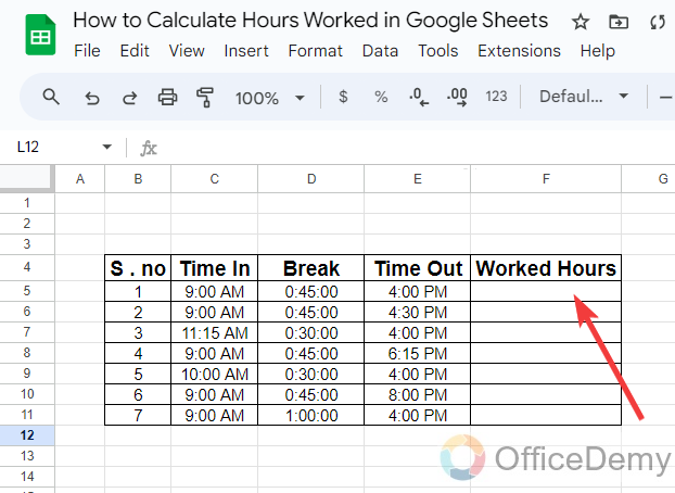 how to calculate hours worked in google sheets 17
