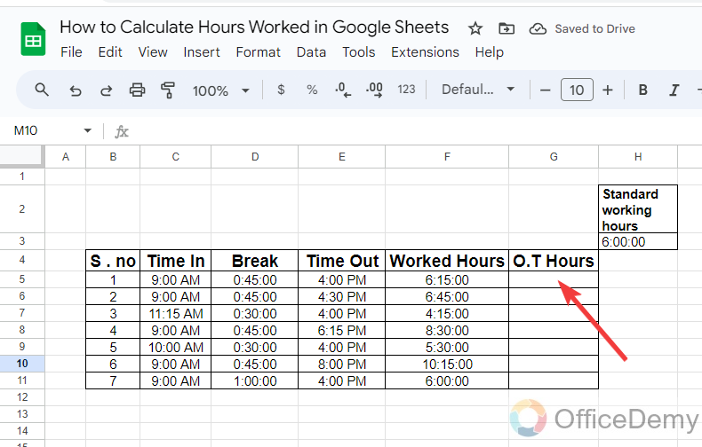 how to calculate hours worked in google sheets 21