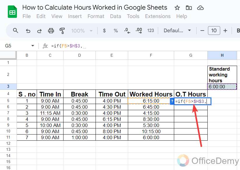 how to calculate hours worked in google sheets 22