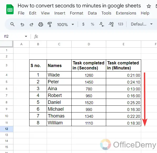 how to convert seconds to minutes in google sheets 19