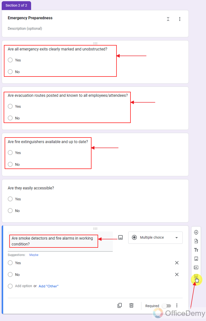 how to create a checklist in google forms 7