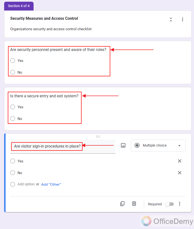 how to create a checklist in google forms 9
