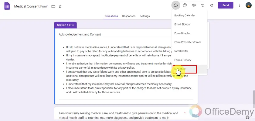 how to create a consent form on google forms 17