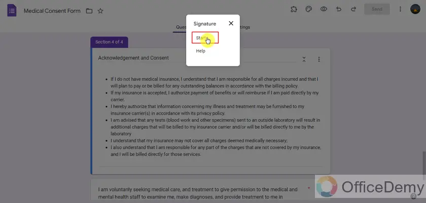 how to create a consent form on google forms 18