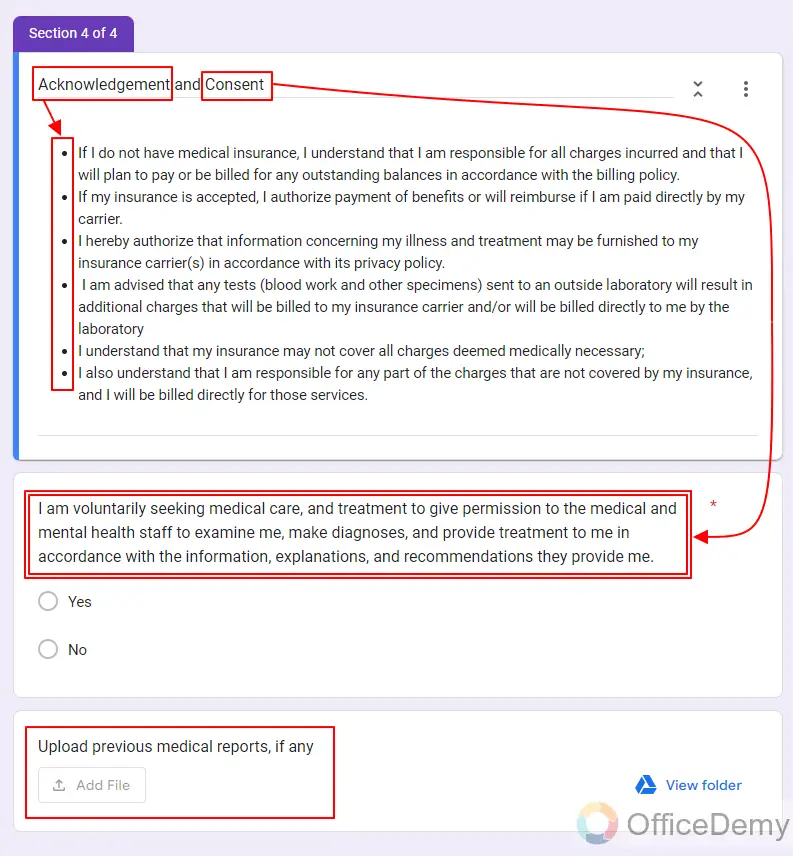 how to create a consent form on google forms 8