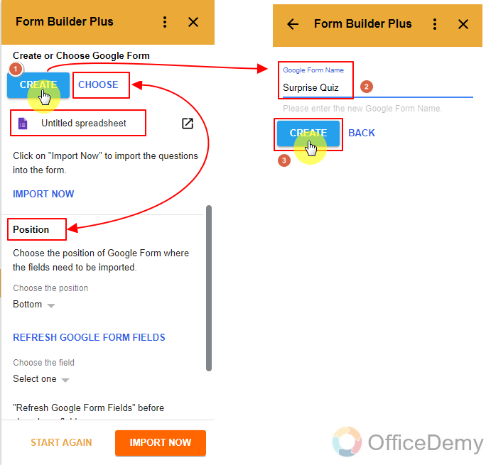 how to create a form using google sheets 23