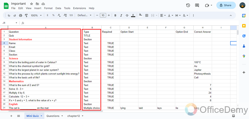 how to create a form using google sheets 6