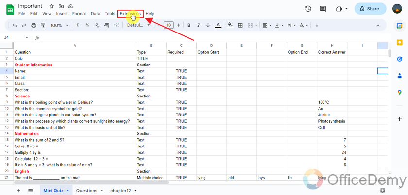 how to create a form using google sheets 8