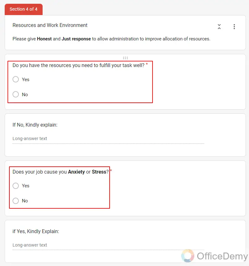 how to create an evaluation form in google forms 13