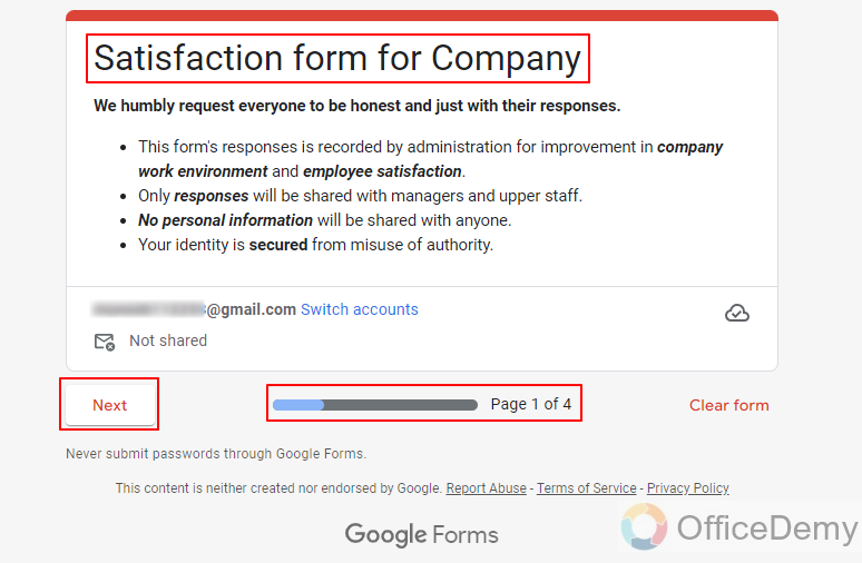 how to create an evaluation form in google forms 18