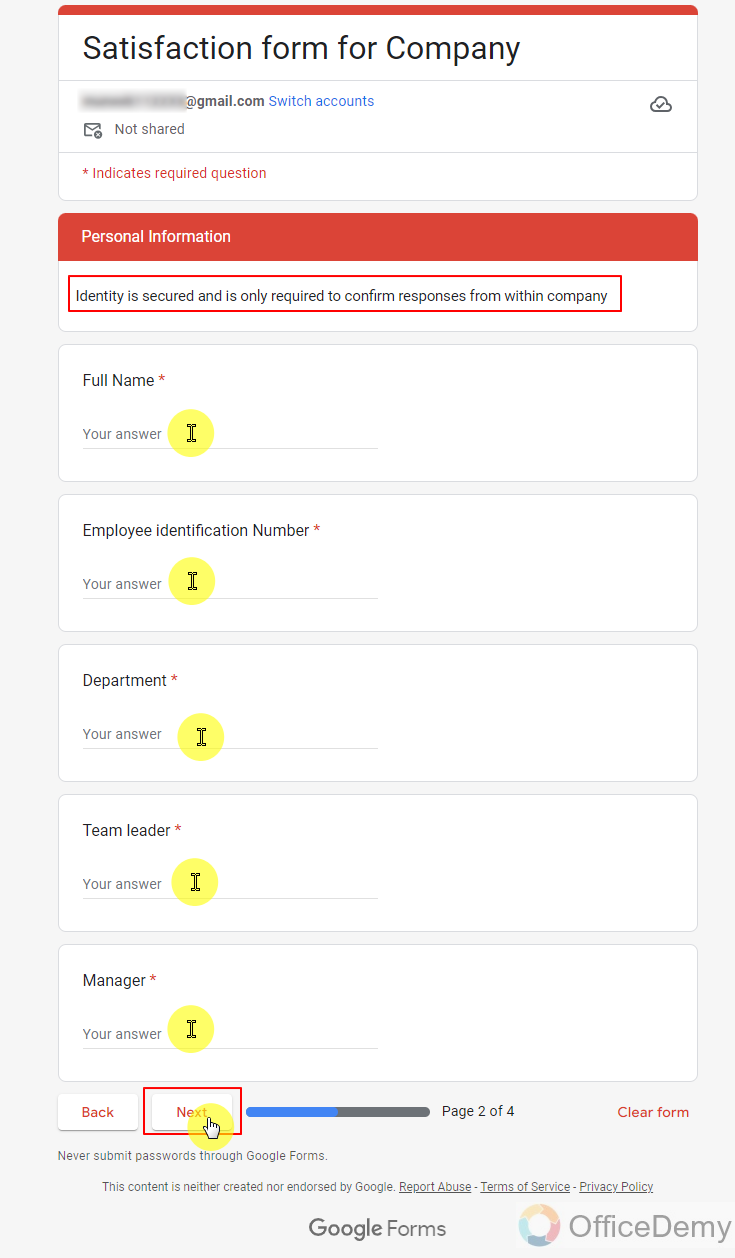 how to create an evaluation form in google forms 19