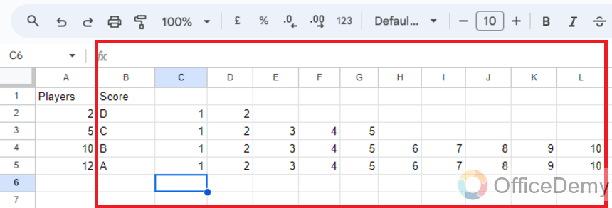 how to create dot plots in Google Sheets 3