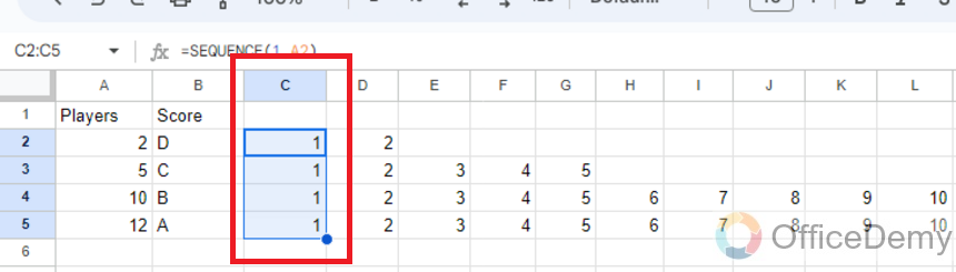 how to create dot plots in Google Sheets 4