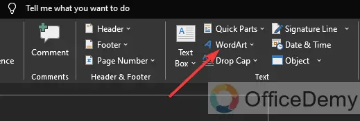 how to curve text in Microsoft word 14