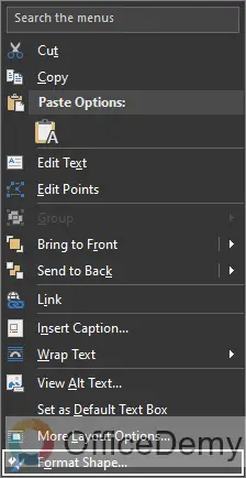 how to curve text in Microsoft word 5